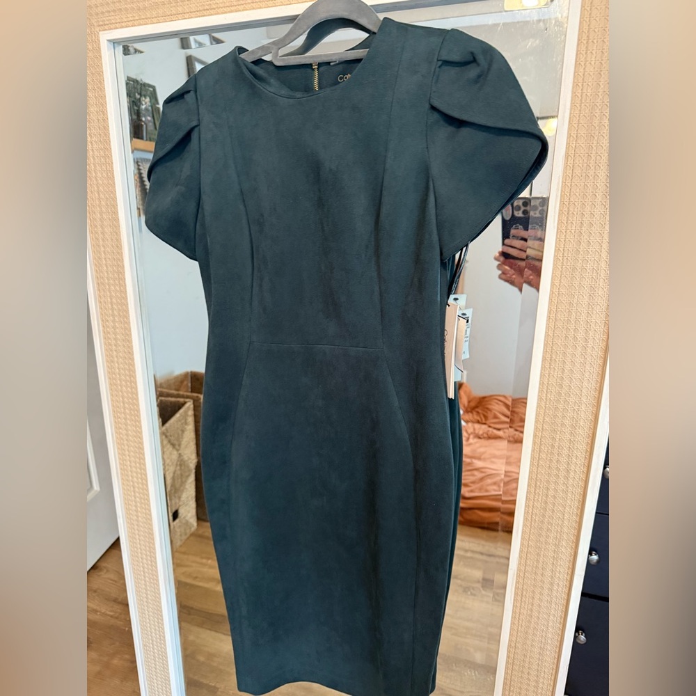 Calvin Klein Teal Midi Dress